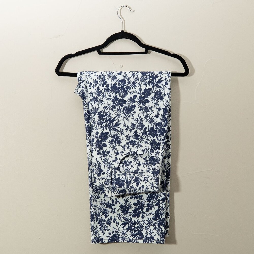 J Crew Slim Wide-Leg Jean in Floral Toile Print (30)